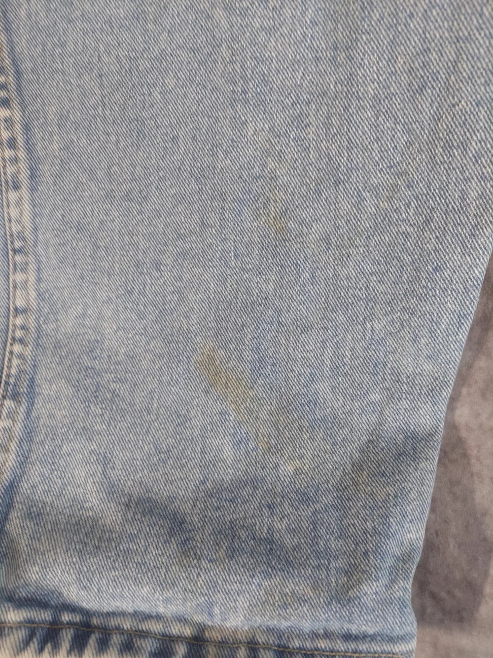 Wrangler Men's Relaxed Fit Jeans Light Wash Big & Tall 50x30 Broken-In GUC